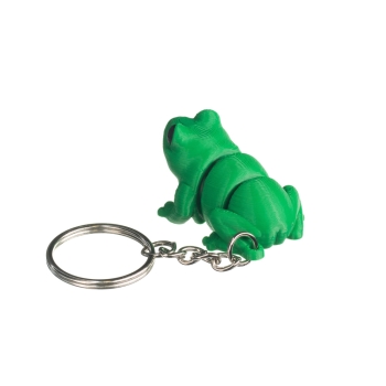 Żaba zielona- brelok do kluczy